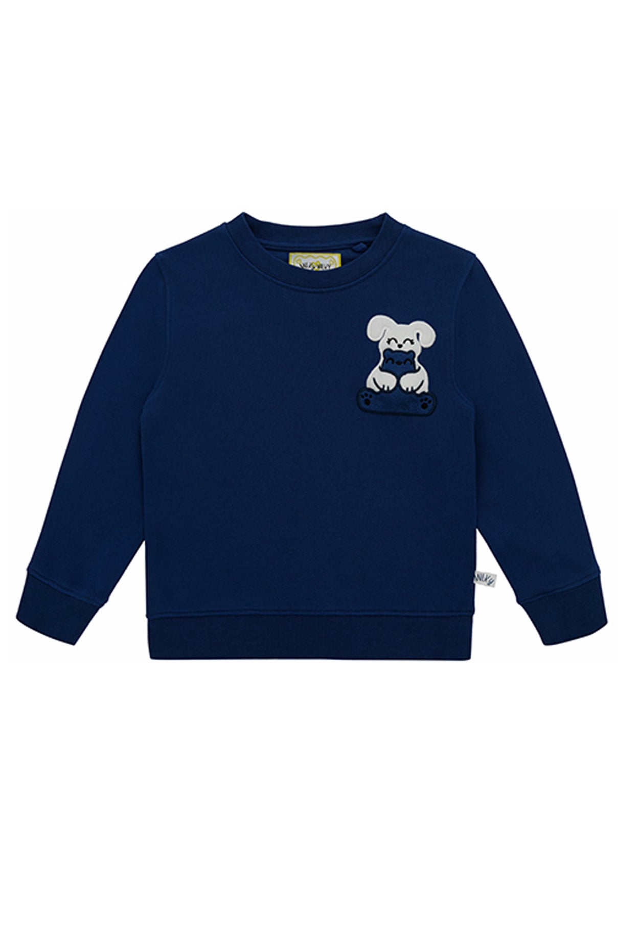 Squeaky Navy Blue Crew Neck Sweatshirt