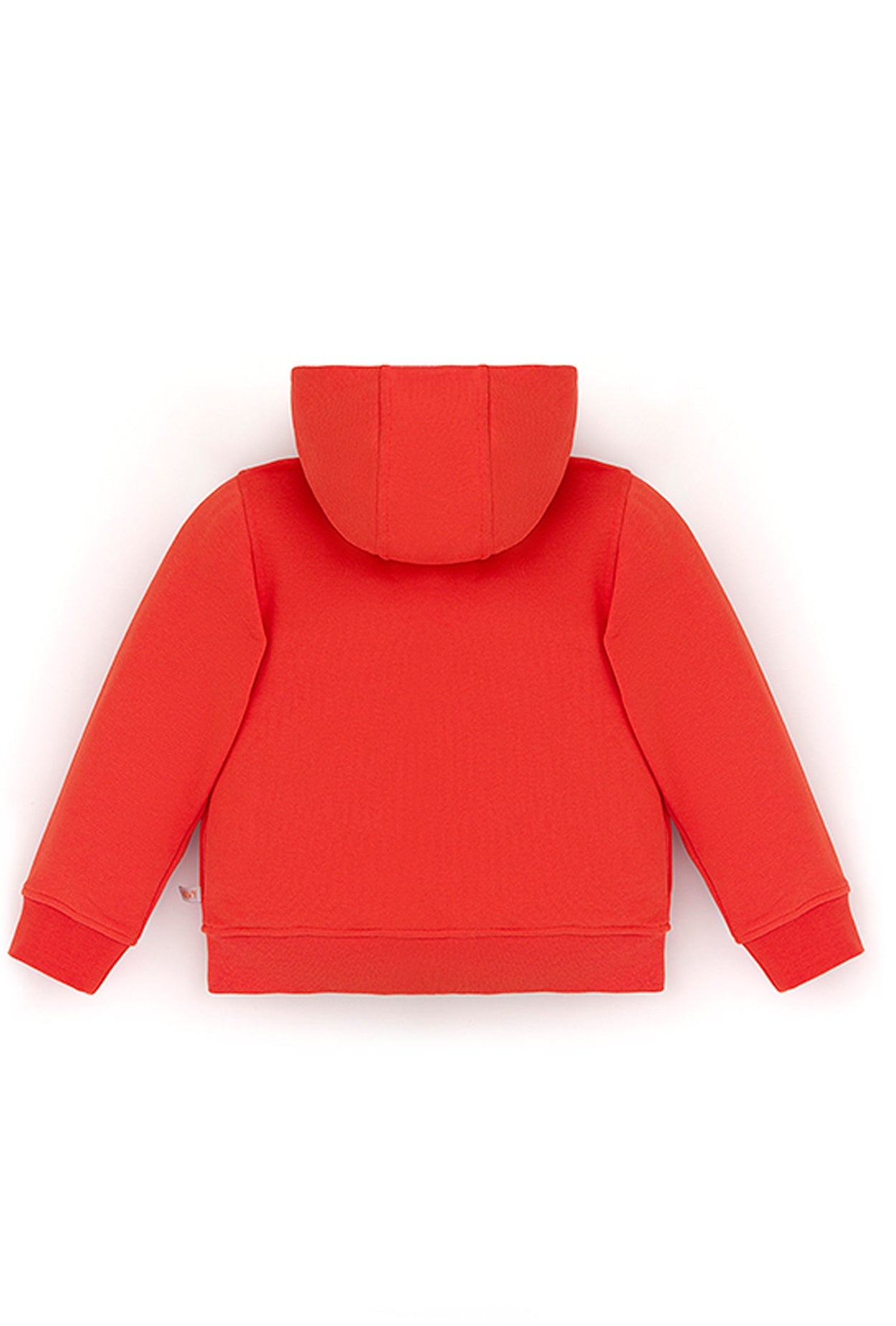 Squeaky Orange Zipped Hoodie Sweatshirt