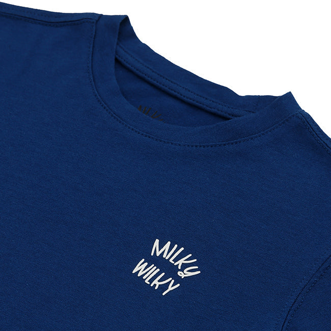 Boy Kids Navy Blue T-shirt