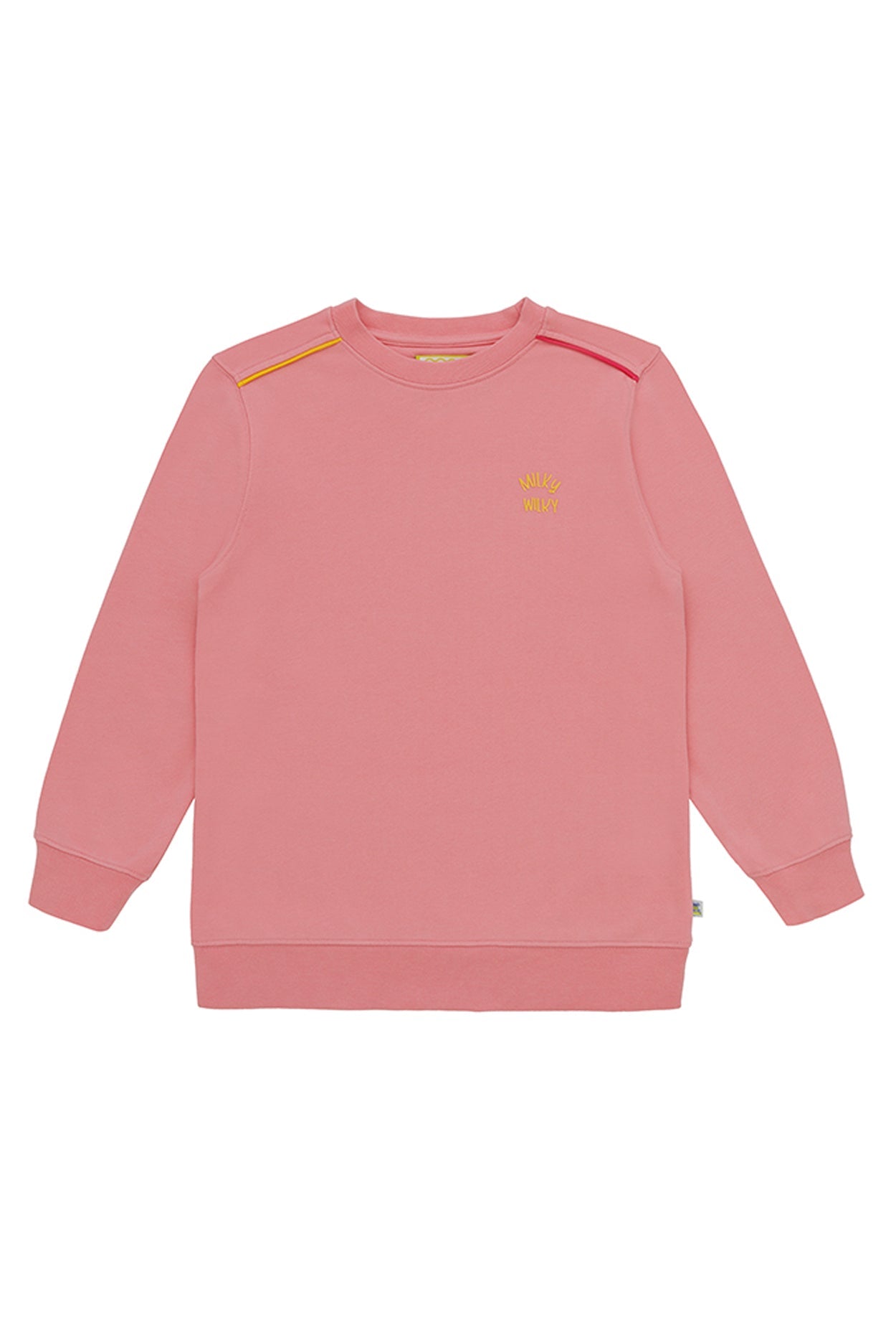 Girl Kids Pink Crew Neck Sweatshirt