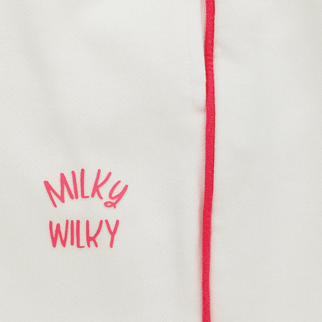 Girl Kids White Sweatpant