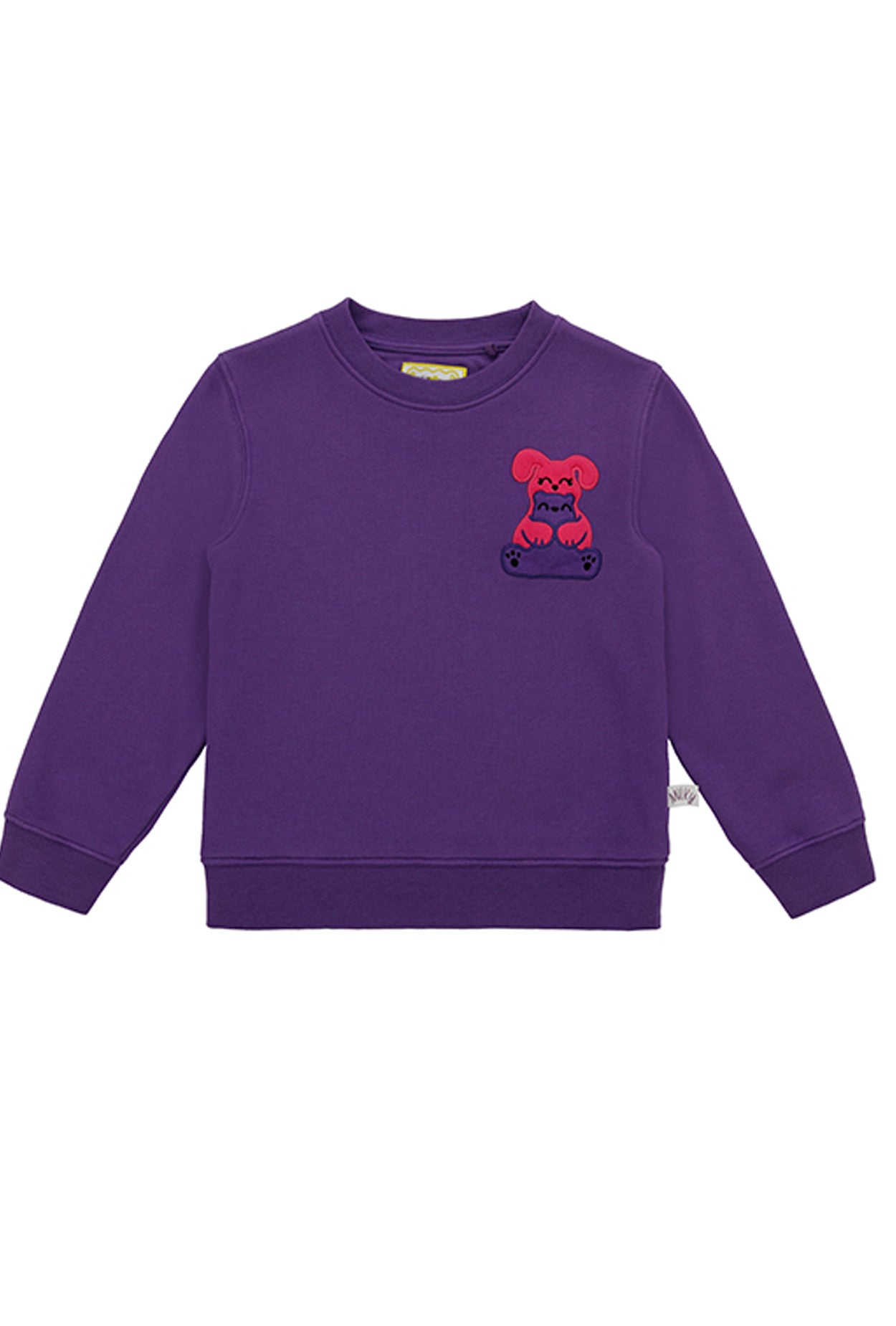 Squeaky Purple Crew Neck Sweatshirt