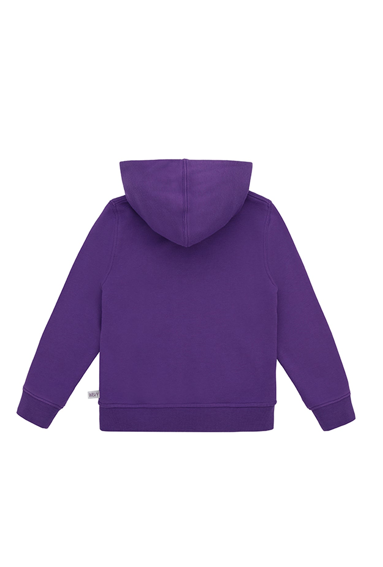 Squeaky Purple Zipped Hoodie Sweatshirt