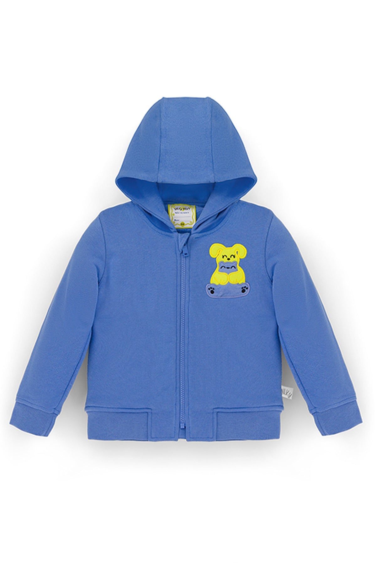 Squeaky Lilac Zipped Hoodie Sweatshirt