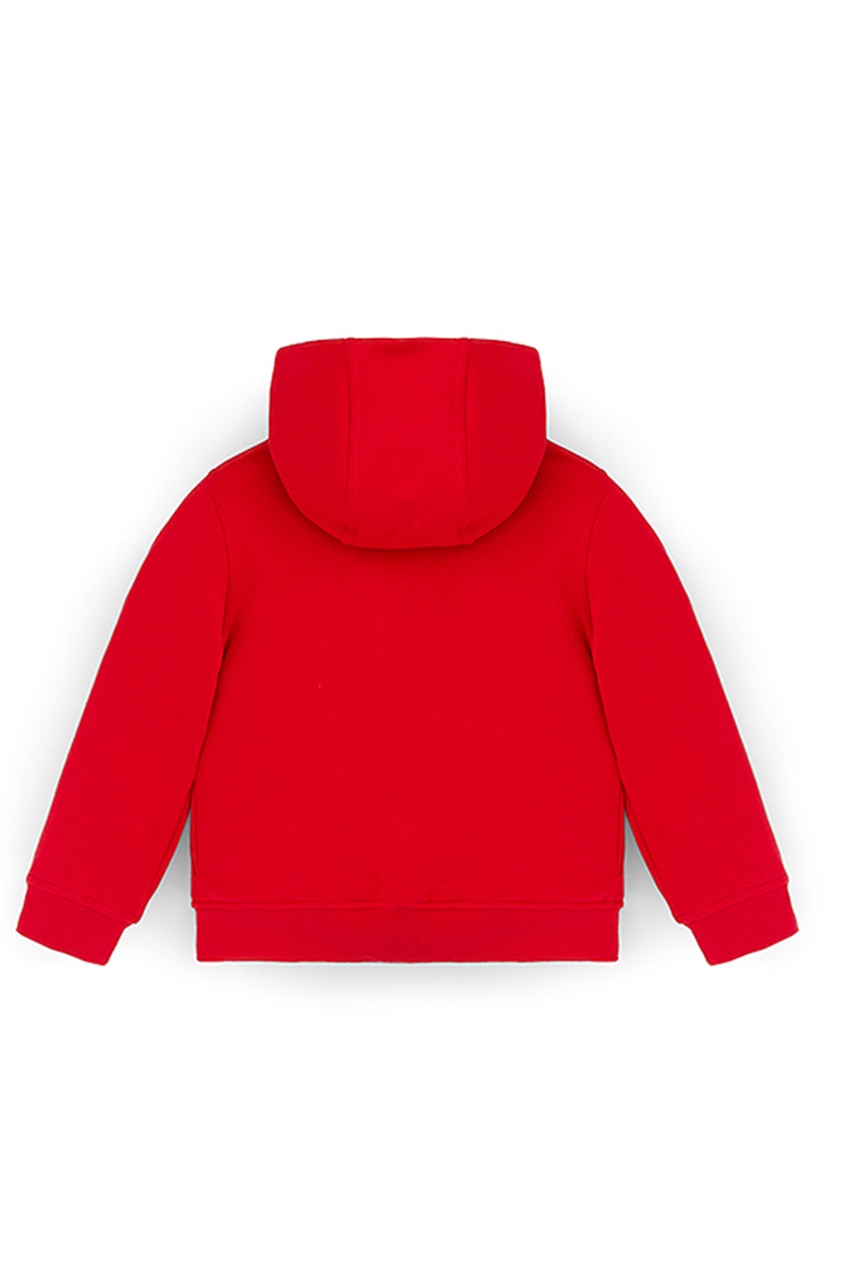 Squeaky Red Zipped Hoodie Sweatshirt