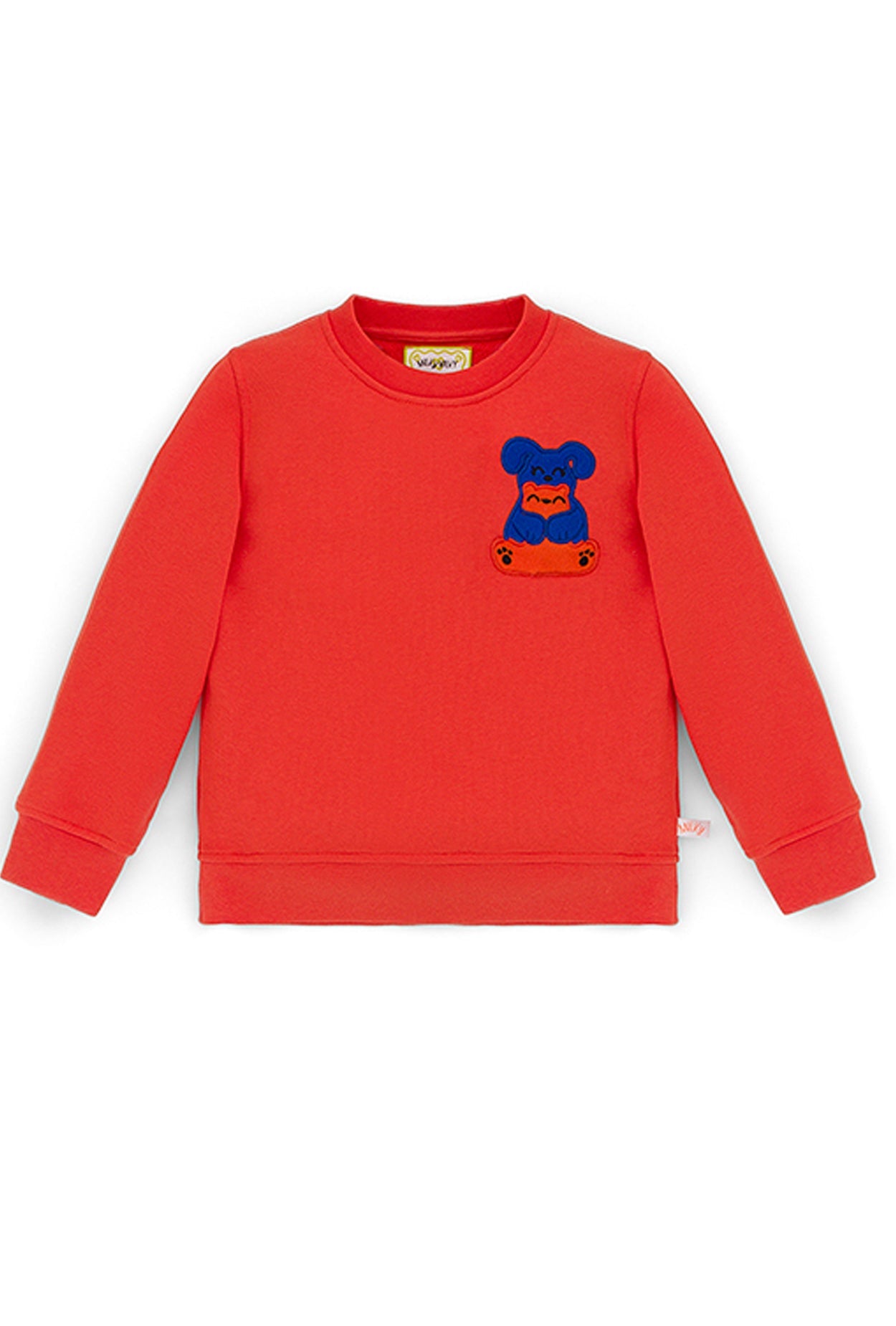Squeaky Orange Crew Neck Sweatshirt