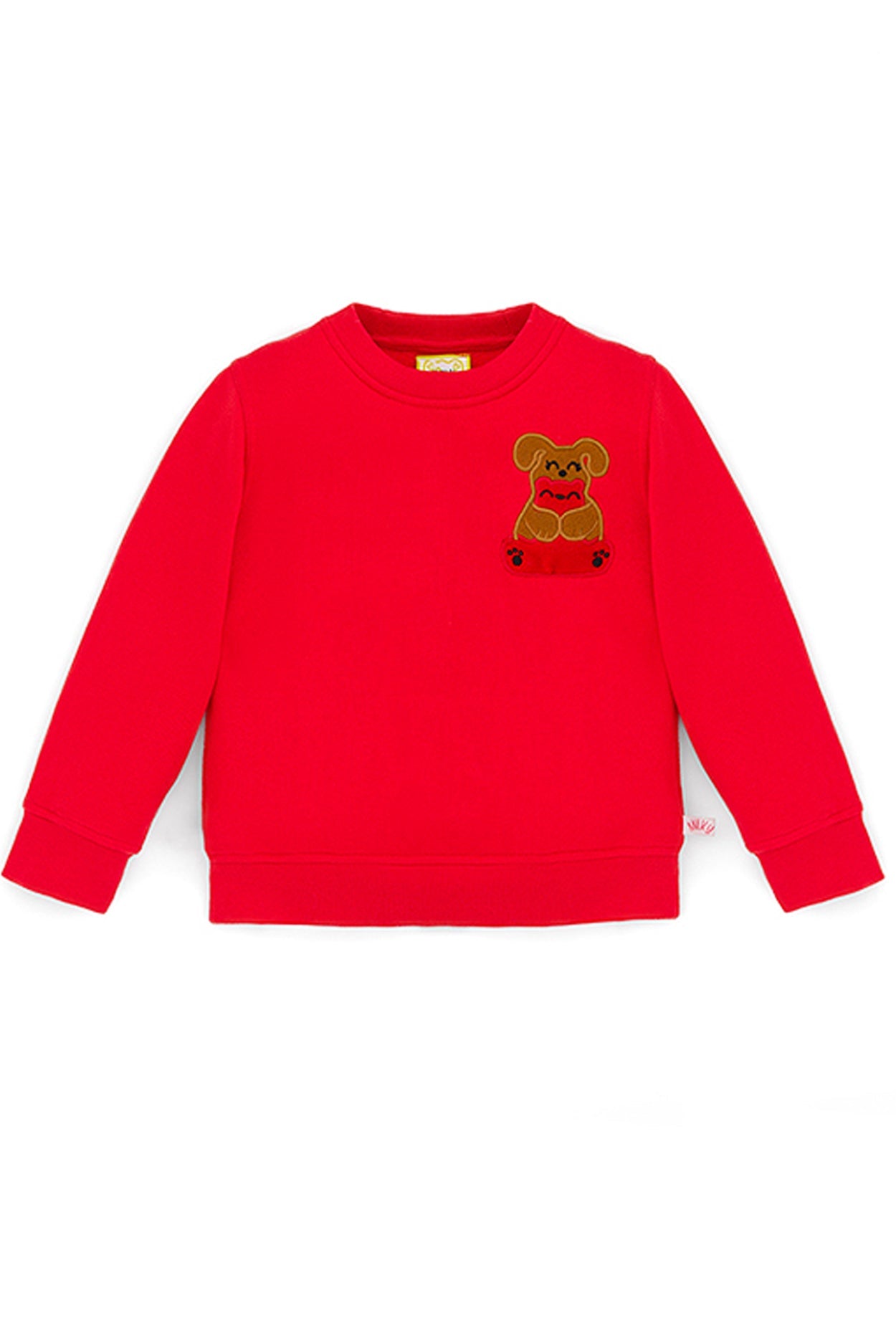 Squeaky Red Crew Neck Sweatshirt