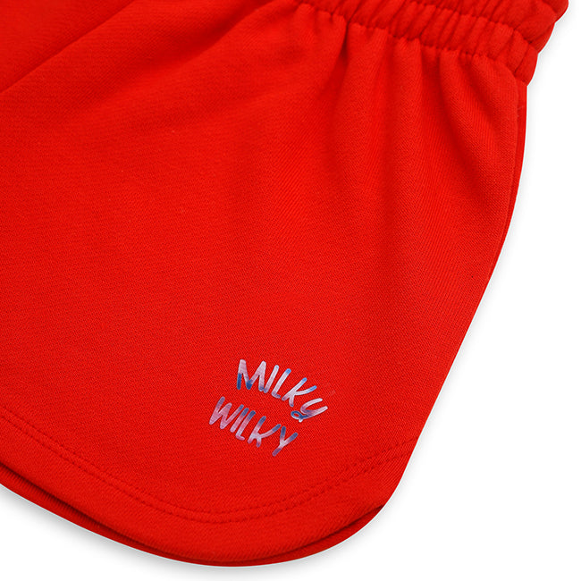Girl Kids Red Shorts