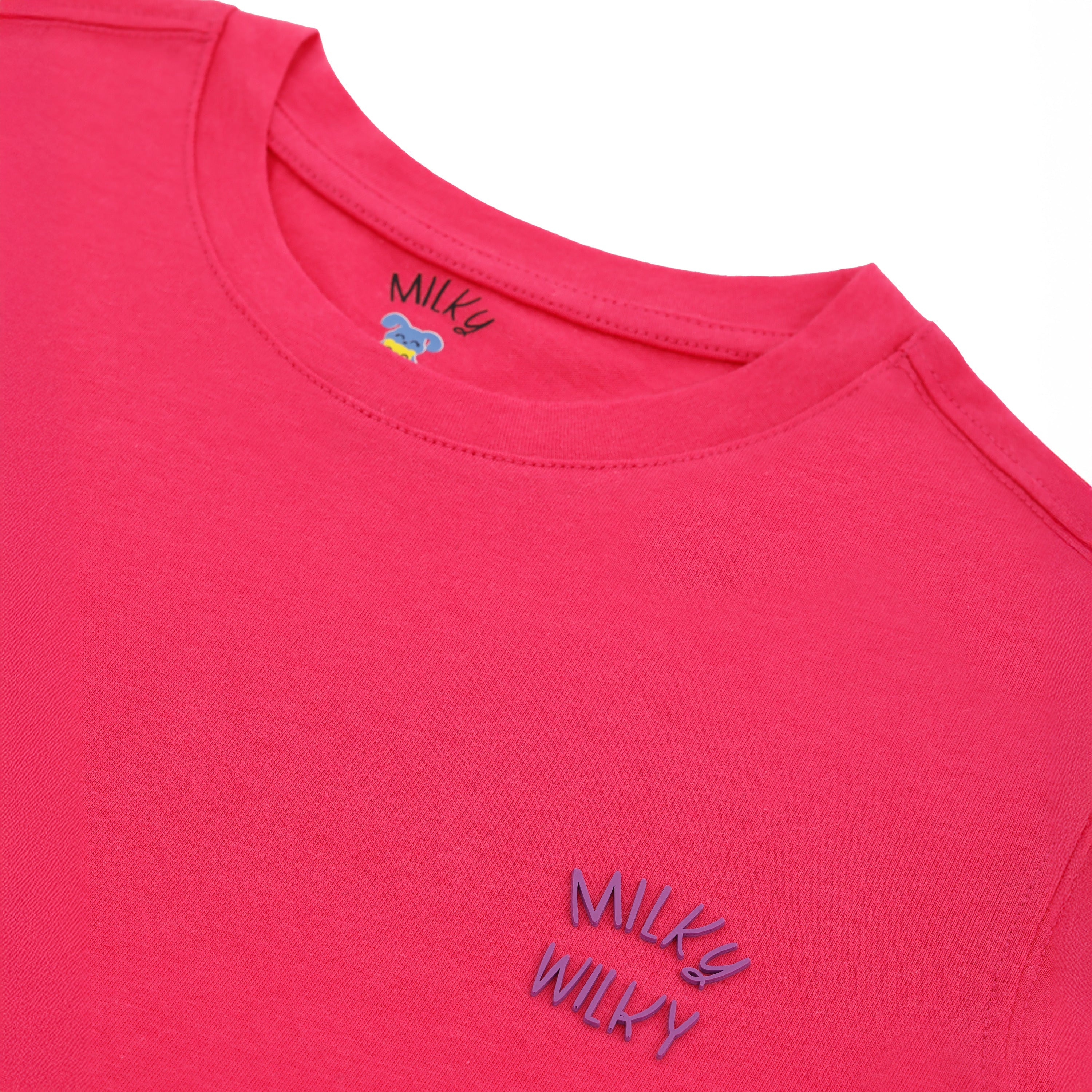 Girl Kids Fuchsia T-shirt