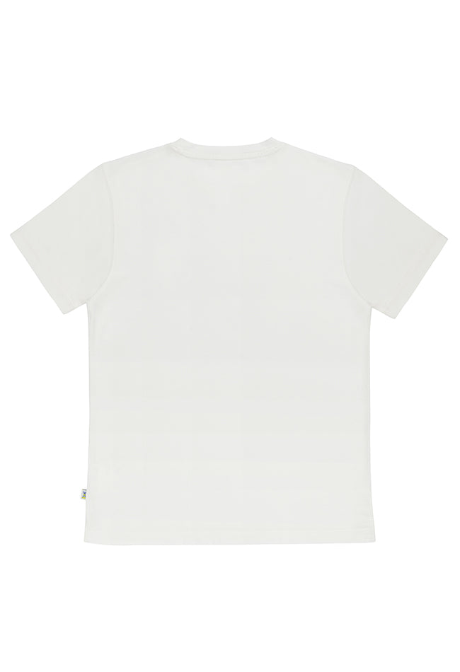 Boy Kids White T-shirt