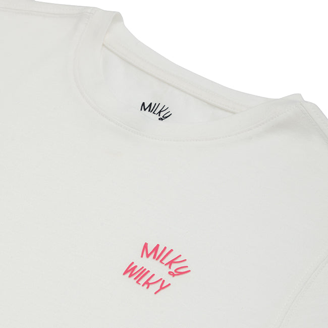 Girl Kids White T-shirt