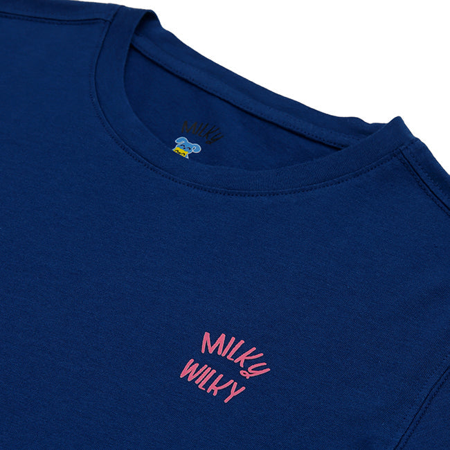 Girl Kids Navy Blue T-shirt