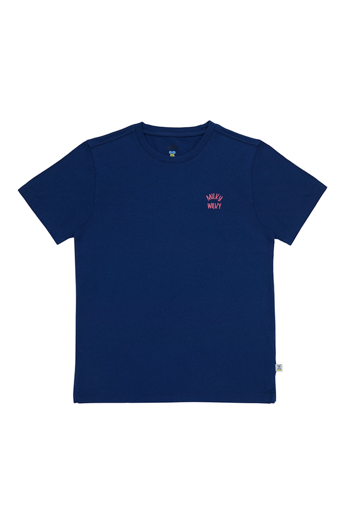 Girl Kids Navy Blue T-shirt