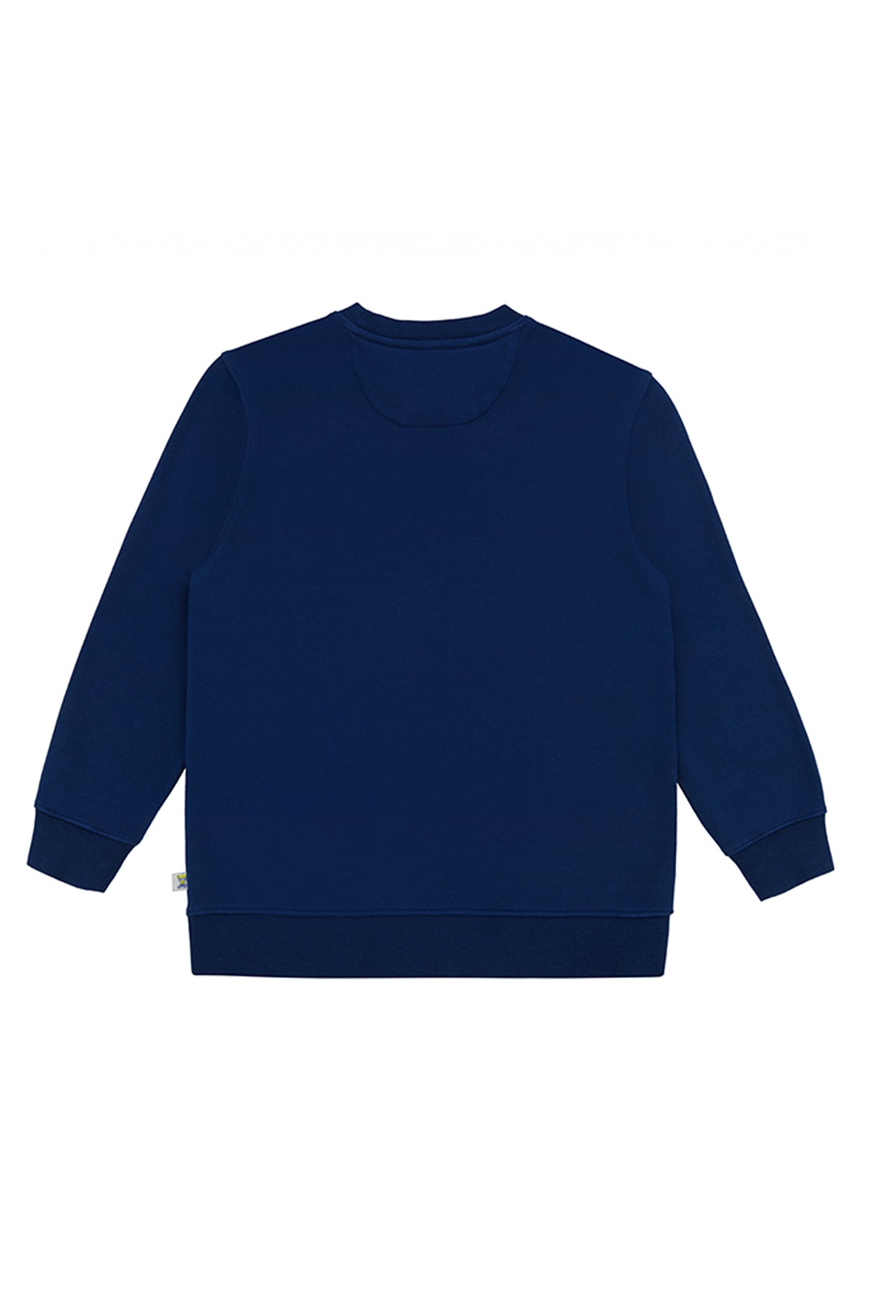 Boy Kids Navy Blue Crew Neck Sweatshirt