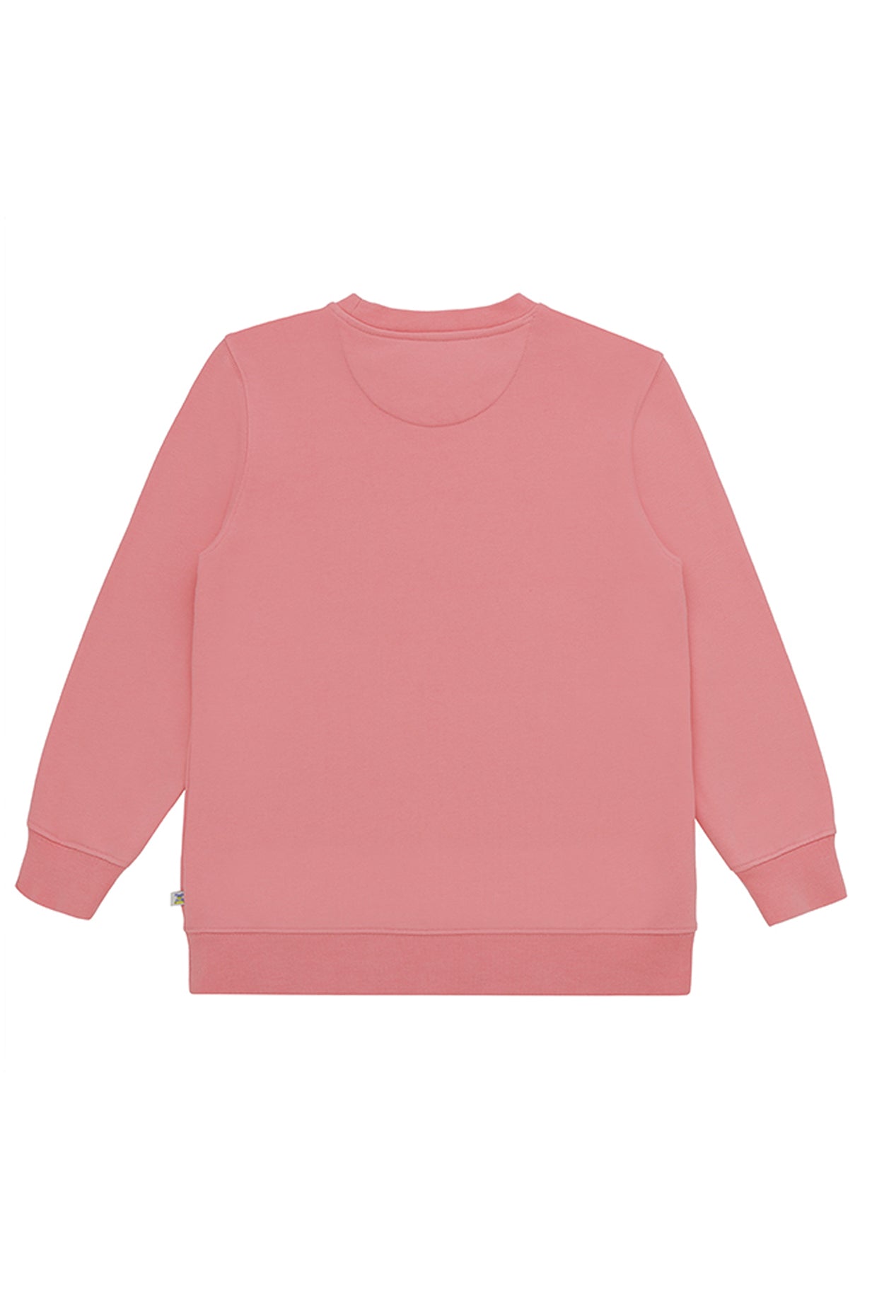 Girl Kids Pink Crew Neck Sweatshirt